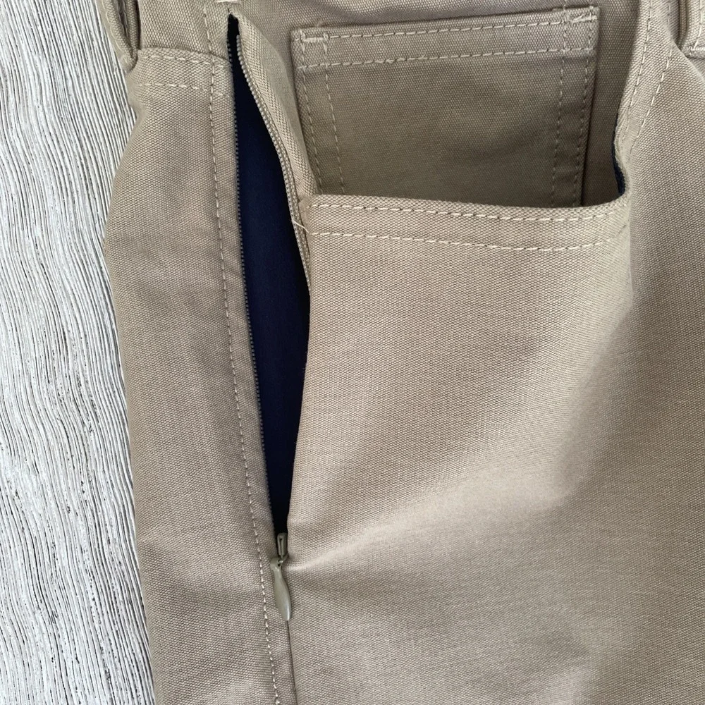 J.Crew Tech Pant 770 Straight Fit Khaki Stretch Performance Chino Pants 30x34NEW